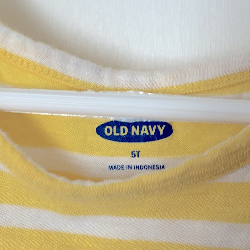 SOLD! Sundae Funday Striped 100% Cotton Tank top - Picture 4 of 4